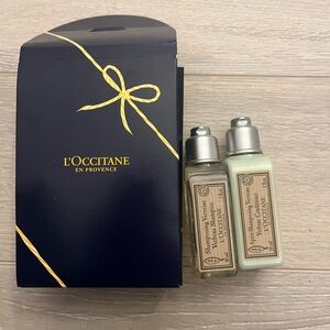 🎁NIB! L’Occitane Shampoo & Conditioner Travel Set